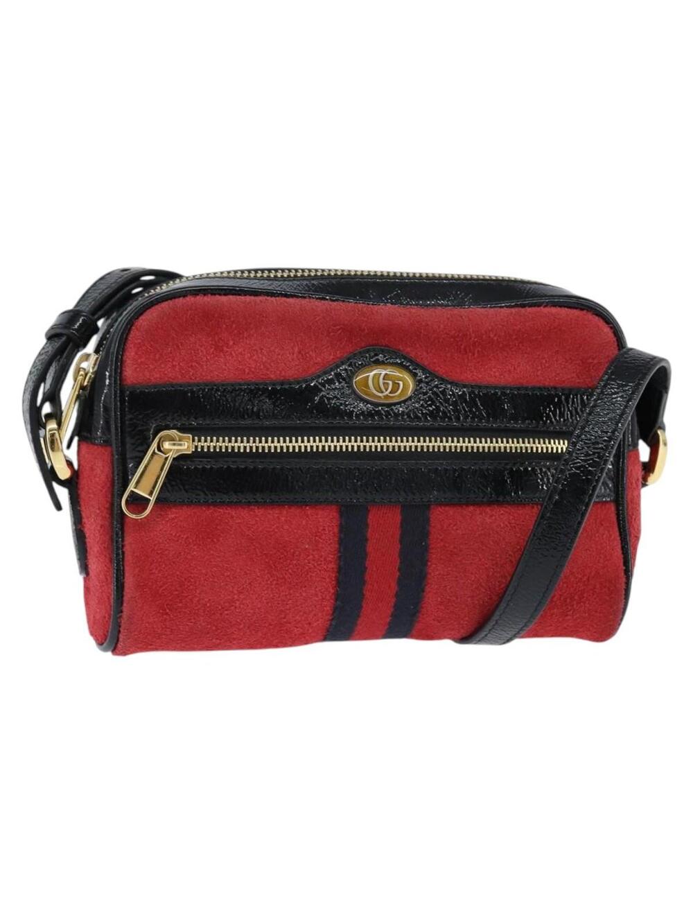 Gucci Sherry Line Shoulder Bag Suede #344257G54B